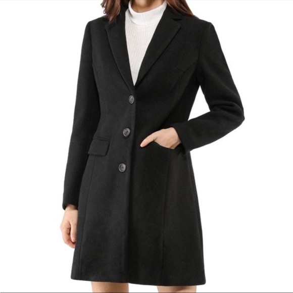 Women’s Large Winter Peacoat - Picture 2 of 10